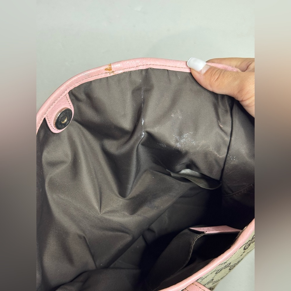GUCCI GG Monogram Mini Zoo Bird Tote Pink - Picture 16 of 16